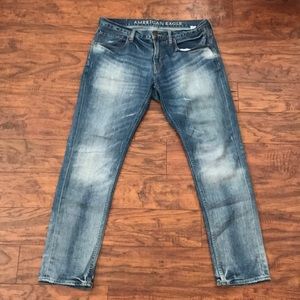 Men’s American Eagle - Skinny - 34x32 - Med Blue